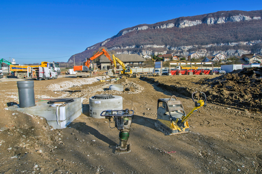 Suivi de chantier village d'entreprises Sillingy (du 5 au 18 décembre)